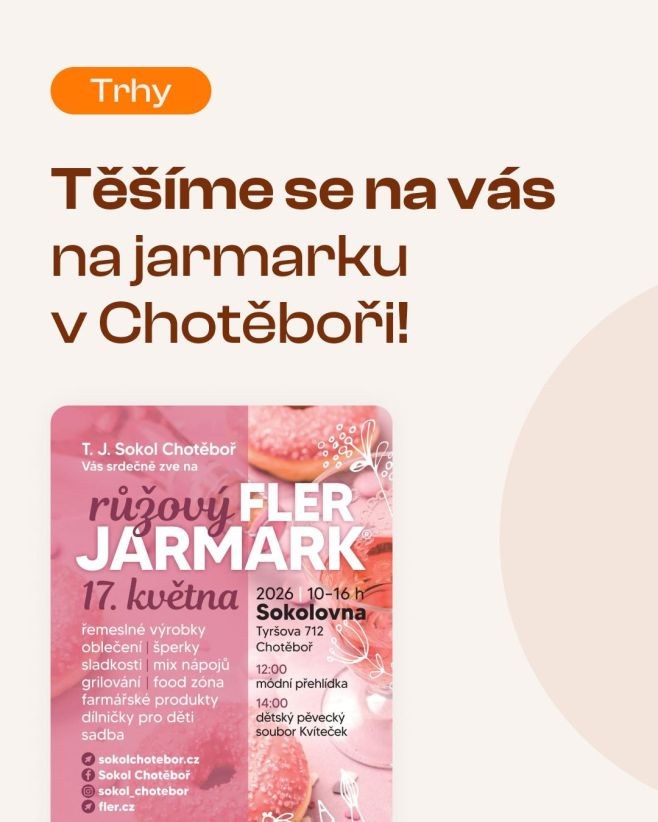 Náš první @flercz jarmark v Chotěboři! Moc se na vás v nedělíme těšíme! 💛🙌 Přijďte ochutnat naše datlové dobroty,...